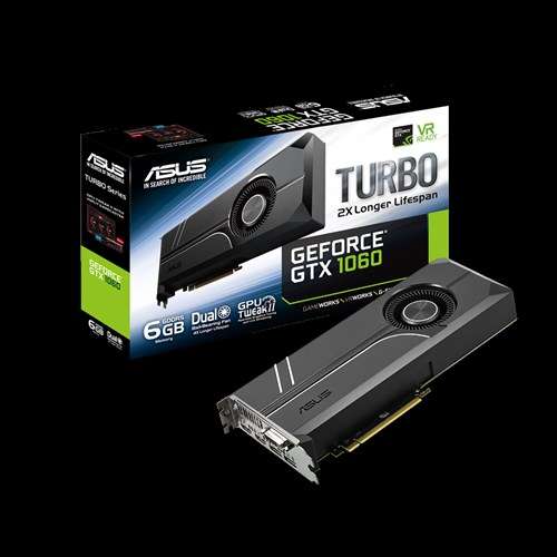 ASUS Turbo GeForce® GTX 1060 6GB GDDR5