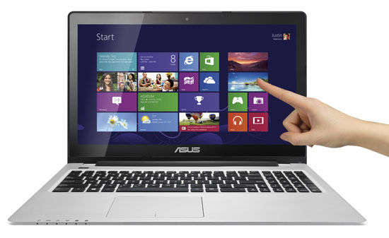 All-glass touchscreen