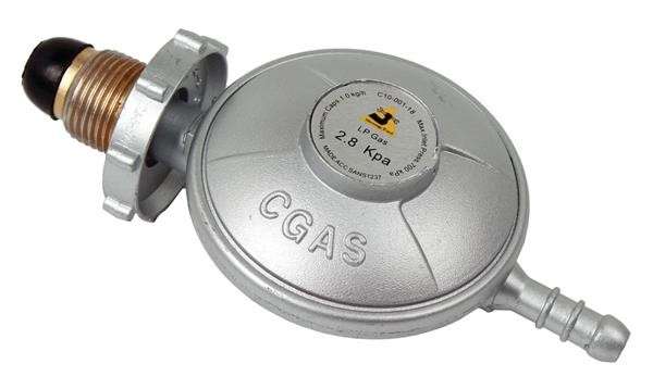 2.8KPA LPG Regulator - Straight