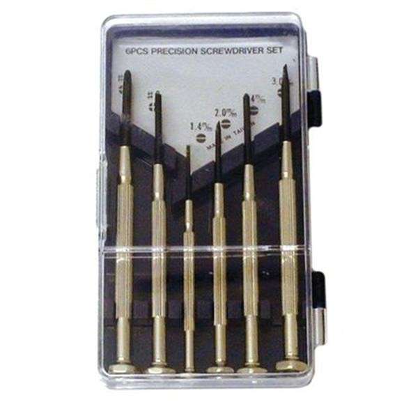 6 Piece Jewellers Screw Driver Set
