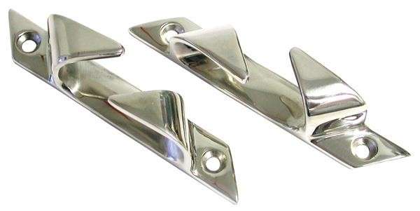 Bow Chocks - Stainless Steel -  150mm - 2 Piece