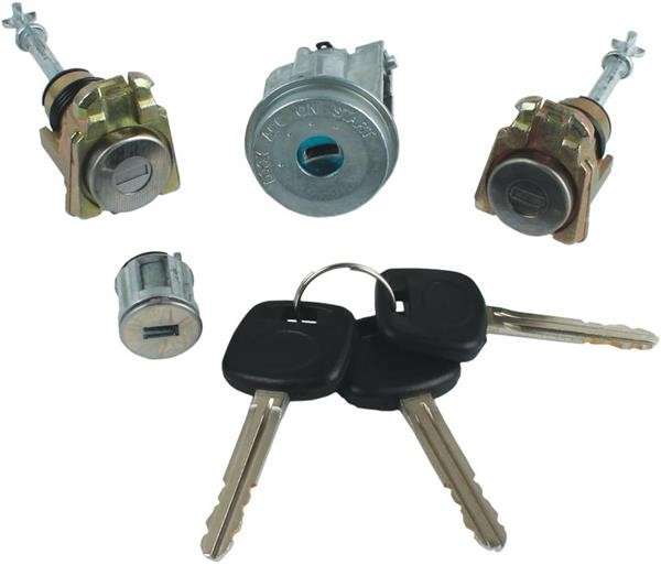 Hilux Vigo 2005 Onward Ignition Barrel and Door Locks with Keys