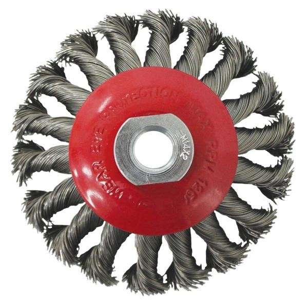 Bevel Brush - Knotted -  M14 X 2Mm
