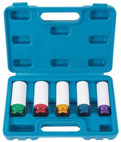 Impact Drive Socket Set for Mag Rims- 1/2" Drive
