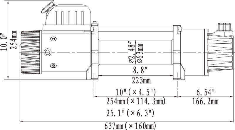 Runva EWD12000 Diagram