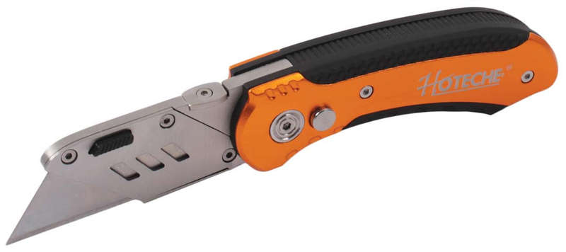 Folding Utility Cutter - Heavy Duty with Pouch