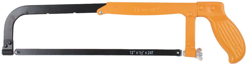 Hacksaw with Adjustable Frame