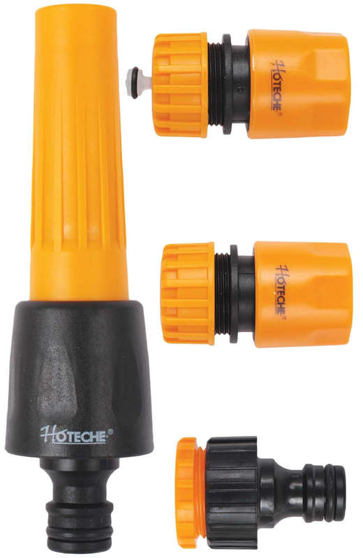 Plastic Hose Spray Nozzle Set - 4 Piece