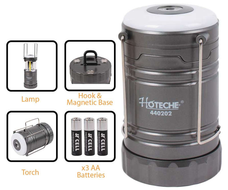 Camping Lantern - 3 COB LED Light