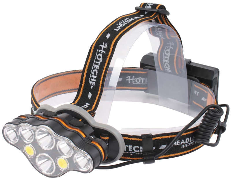Head Torch - 8 LED - Rechargeable