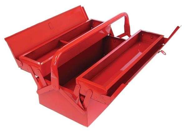 3 Tray Toolbox (410mm x 200mm x 160mm)