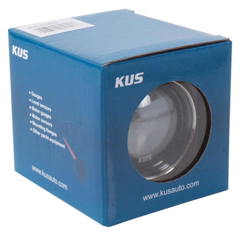 Kus Digital Volt Guge - 8-32V - Black Face with Stainless Steel Bezel