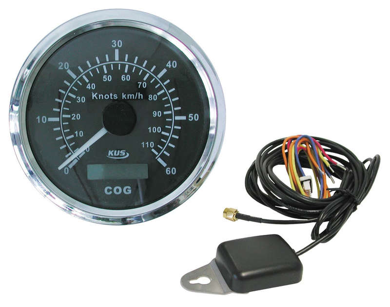 GPS Speedometer for Boats / Yacths / Trucks / Aeroplanes - Black