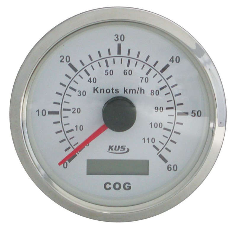 GPS Speedometer for Boats / Yacths / Trucks / Aeroplanes - White