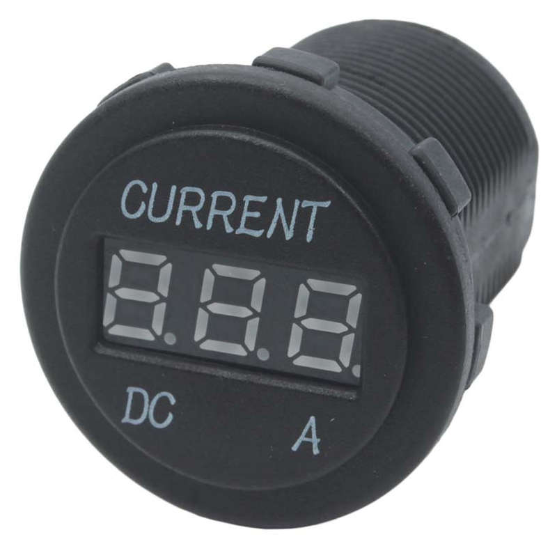 Amp Gauge - 0-10A - Red Words