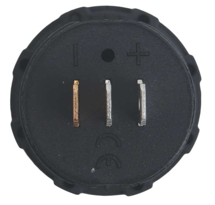 Amp Gauge - 0-10A - Red Words