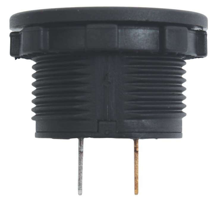 Voltage Gauge - 6-28V - Red Words