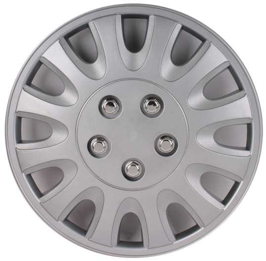 15" Silver Wheel Cover Set