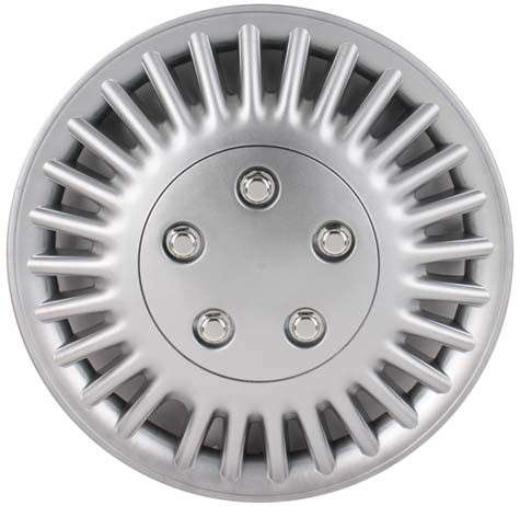 13" Silver Wheel Cover Set
