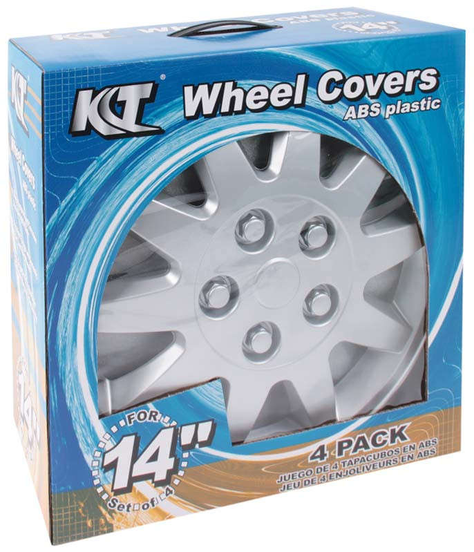 14" Silver Wheel Cover Set
