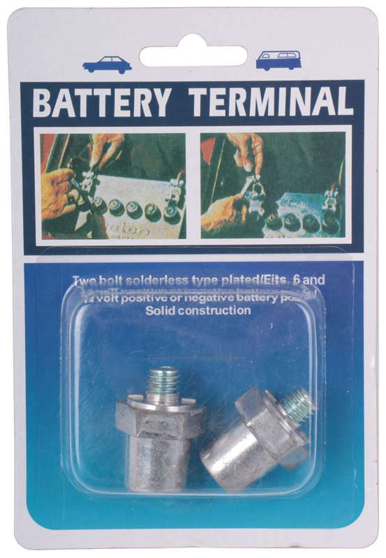 Battery Pole Set - Bolt Type - +/-