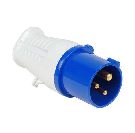 Caravan Park Plug Adaptor - 220 Volt - Male