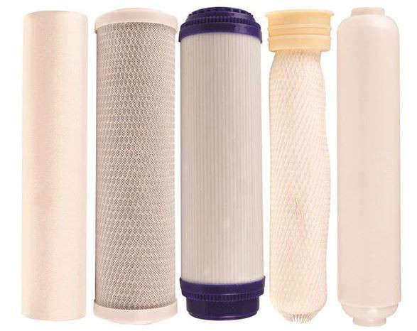 5 Stage Water Purification System Replacement Filters