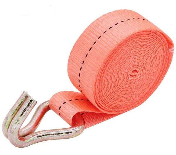 Ratchet Tie Down Strap Only - Includes Hook - 48mmx 8m