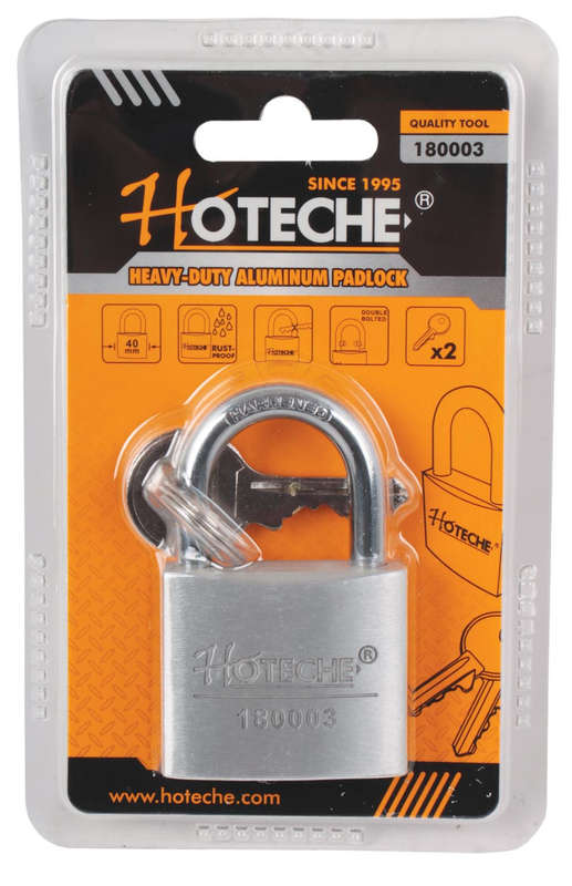Aluminium Heavy Duty Pad Lock - 40mm