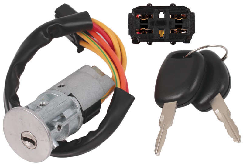 Nissan NP200 / Renault Sandero Ignition Barrel and Keys (Original Key Profile)