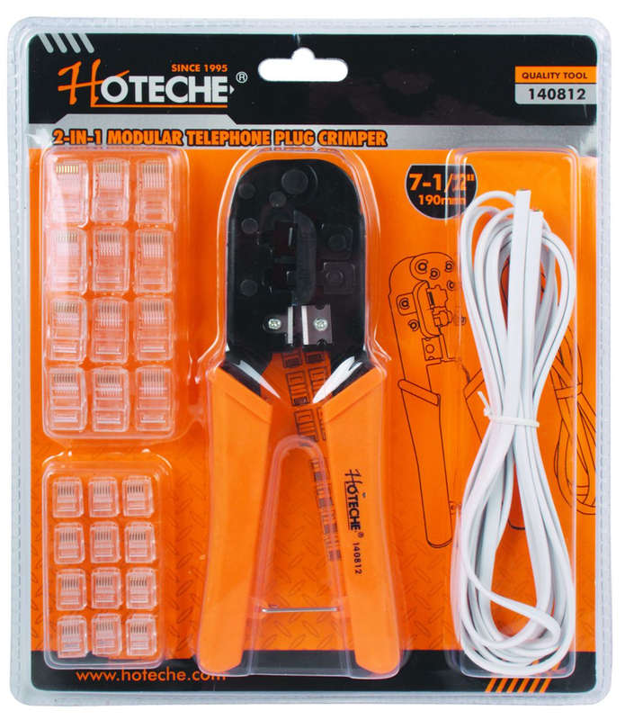 Modular Telephone Plug Crimper - 2in1