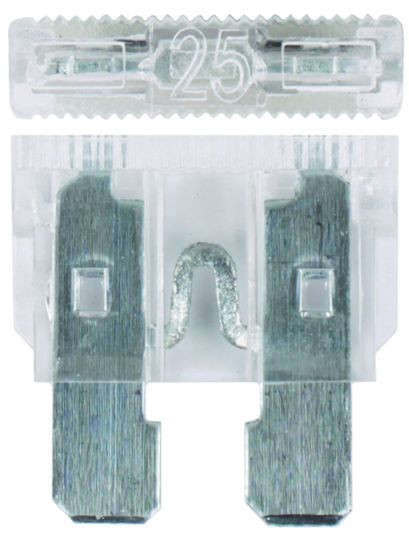 Plug In Fuse - Standard - 25 Amp - 100 Pieces