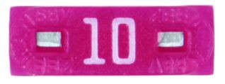 Plug In Fuse - Mini - 10 Amp - 100 Pieces