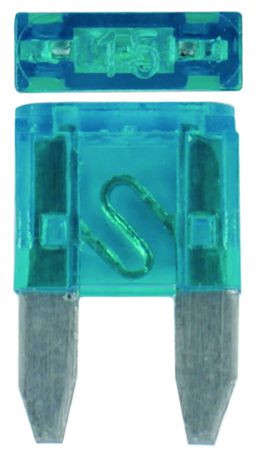 Plug In Fuse - Mini - 15 Amp - 100 Pieces