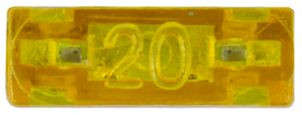 Plug In Fuse - Mini - 20 Amp - 100 Pieces