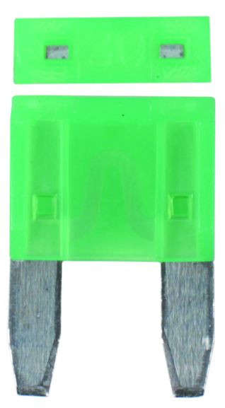Plug In Fuse - Mini - 30 Amp - 100 Pieces