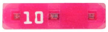 3 Pin Blade Fuse - 10 Amp - 100 Pieces