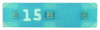 3 Pin Blade Fuse - 15 Amp - 100 Pieces