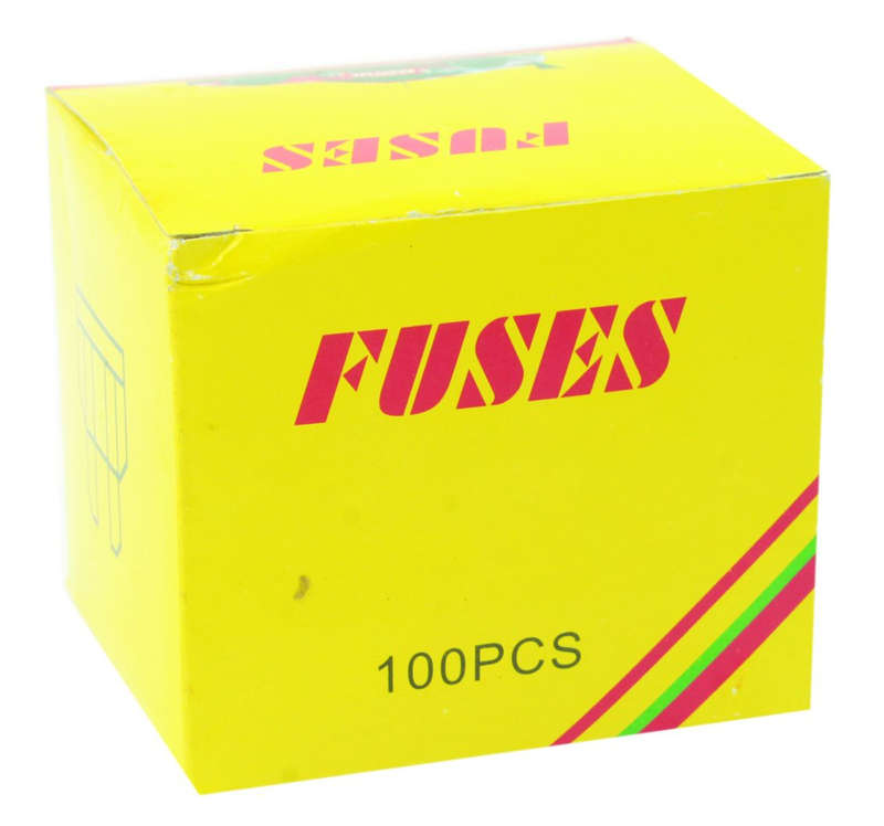 3 Pin Blade Fuse - 15 Amp - 100 Pieces