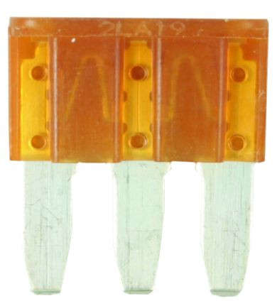 3 Pin Blade Fuse - 5 Amp - 100 Pieces