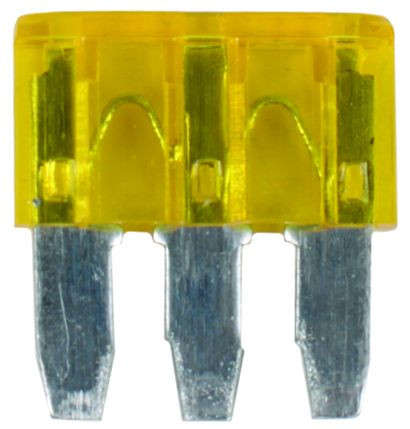3 Pin Blade Fuse - 20 Amp - 100 Pieces