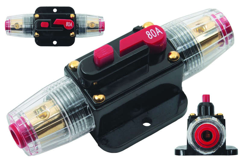Fuse Breaker - 80 Amp