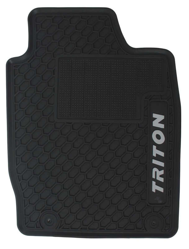 Mitsubishi Triton 2017 Onward - Rubber Mat Set -  OEM Fit