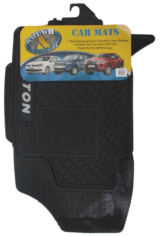 Mitsubishi Triton 2017 Onward - Rubber Mat Set -  OEM Fit