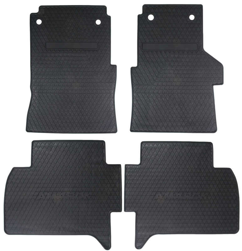 VW Amarok 2017 Onward - Rubber Mat Set -  OEM Fit