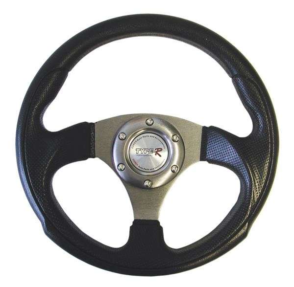 Steering Wheel - Polyeurathane - Dark Grey