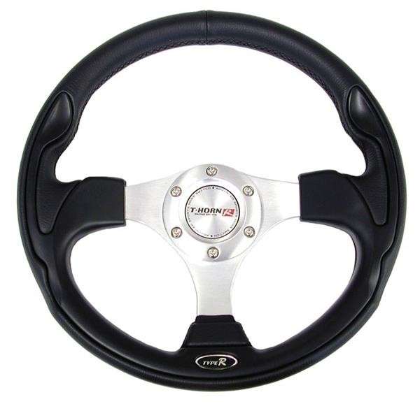 Steering Wheel - PVC - Black