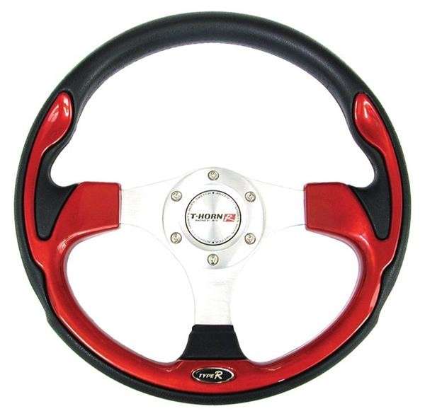 Steering Wheel - Polyeurathane - Red