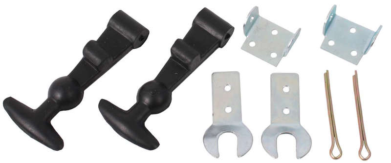 Bonnet Catch Set - Rubber