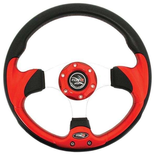 Steering Wheel - Polyeurathane - Red